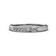 1 - Kathiryn 2.40 mm Diamond 7 Stone Wedding Band 