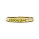 1 - Kathiryn 2.40 mm Yellow Diamond 7 Stone Wedding Band 