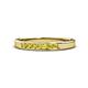1 - Kathiryn 2.40 mm Yellow Sapphire 7 Stone Wedding Band 