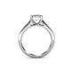 5 - Jemima Princess Cut Diamond Solitaire Engagement Ring 