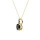 2 - Celyn Black and White Diamond Pendant 