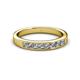 3 - Kathiryn 3.00 mm Diamond 7 Stone Wedding Band 