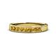 1 - Kathiryn 3.00 mm Citrine 7 Stone Wedding Band 