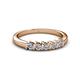 2 - Talia Diamond Wedding Band 
