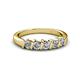 3 - Talia Diamond Wedding Band 