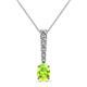 1 - Orah Peridot and Diamond Journey Pendant 