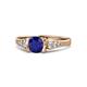 1 - Alana Signature Blue Sapphire and Diamond Engagement Ring 