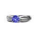 1 - Kayla Signature Tanzanite and Diamond Solitaire Plus Engagement Ring 