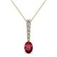 1 - Orah Ruby and Diamond Journey Pendant 