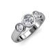 2 - Naava Diamond Three Stone Engagement Ring 