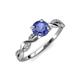 4 - Mayra Desire Iolite and Diamond Engagement Ring 