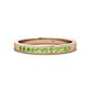 1 - Aaryn 2.00 mm Peridot Wedding Band 