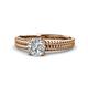 1 - Kelis Desire Diamond Braided Engagement Ring 