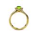 5 - Anya Desire Peridot and Diamond Engagement Ring 