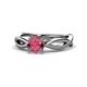 1 - Senara Desire Rhodolite Garnet Engagement Ring 