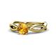 1 - Senara Desire Citrine Engagement Ring 