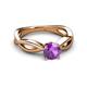 3 - Senara Desire Amethyst Engagement Ring 