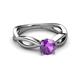 3 - Senara Desire Amethyst Engagement Ring 