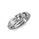 4 - Kayla Signature Semi Mount Solitaire Plus Engagement Ring 