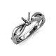 4 - Senara Desire Infinity Semi Mount Solitaire Engagement Ring 