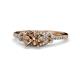 1 - Katelle Desire Semi Mount Engagement Ring 