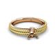 3 - Kelis Desire Semi Mount Braided Engagement Ring  