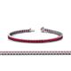 1 - Abril 2.00 mm Ruby Eternity Tennis Bracelet 