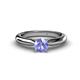 1 - Akila Tanzanite Solitaire Engagement Ring 