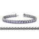 1 - Tiara 3.10 mm Tanzanite Eternity Tennis Bracelet 