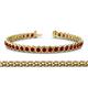 1 - Tiara 3.10 mm Ruby Eternity Tennis Bracelet 