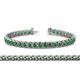 1 - Tiara 3.80 mm Emerald Eternity Tennis Bracelet 