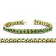 1 - Tiara 3.80 mm Emerald Eternity Tennis Bracelet 