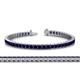 1 - Abril 3.10 mm Blue Sapphire Eternity Tennis Bracelet 