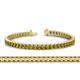 1 - Abril 3.10 mm Citrine Eternity Tennis Bracelet 