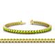 1 - Abril 3.10 mm Peridot Eternity Tennis Bracelet 