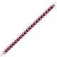 2 - Abril 2.50 mm Rhodolite Garnet Eternity Tennis Bracelet 