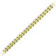2 - Abril 2.50 mm Yellow Sapphire Eternity Tennis Bracelet 