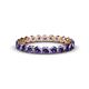 1 - Valerie 2.70 mm Iolite Eternity Band 
