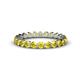 1 - Valerie 2.70 mm Yellow Sapphire Eternity Band 