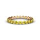 1 - Valerie 2.70 mm Yellow Sapphire Eternity Band 