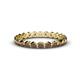 1 - Valerie 2.70 mm Smoky Quartz Eternity Band 