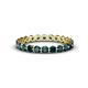1 - Valerie 2.70 mm London Blue Topaz Eternity Band 