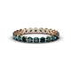 1 - Valerie 2.70 mm London Blue Topaz Eternity Band 