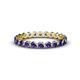 1 - Valerie 2.70 mm Iolite Eternity Band 