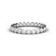 1 - Valerie 2.70 mm White Sapphire Eternity Band 