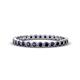 1 - Arria 2.00 mm Blue Sapphire Eternity Band 