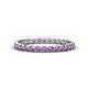 1 - Arria 2.00 mm Amethyst Eternity Band 