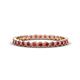 1 - Arria 2.00 mm Ruby Eternity Band 