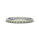1 - Arria 2.00 mm Peridot Eternity Band 