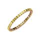 3 - Clarissa 2.00 mm Princess Cut Yellow Sapphire Eternity Band 
